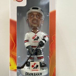 2002 Team Canada SHANAHAN bobblehead (NIB) - error edition